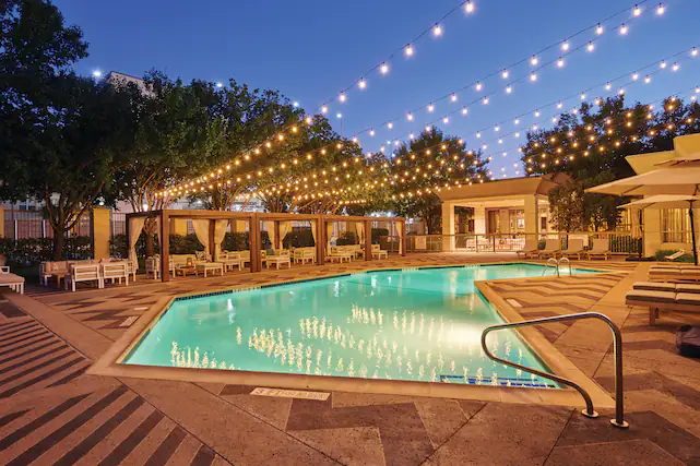 poolside